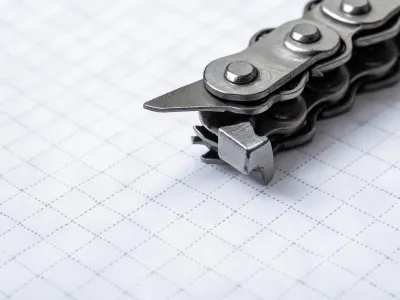 Saw chain cutter close-up for a purchasing comparison